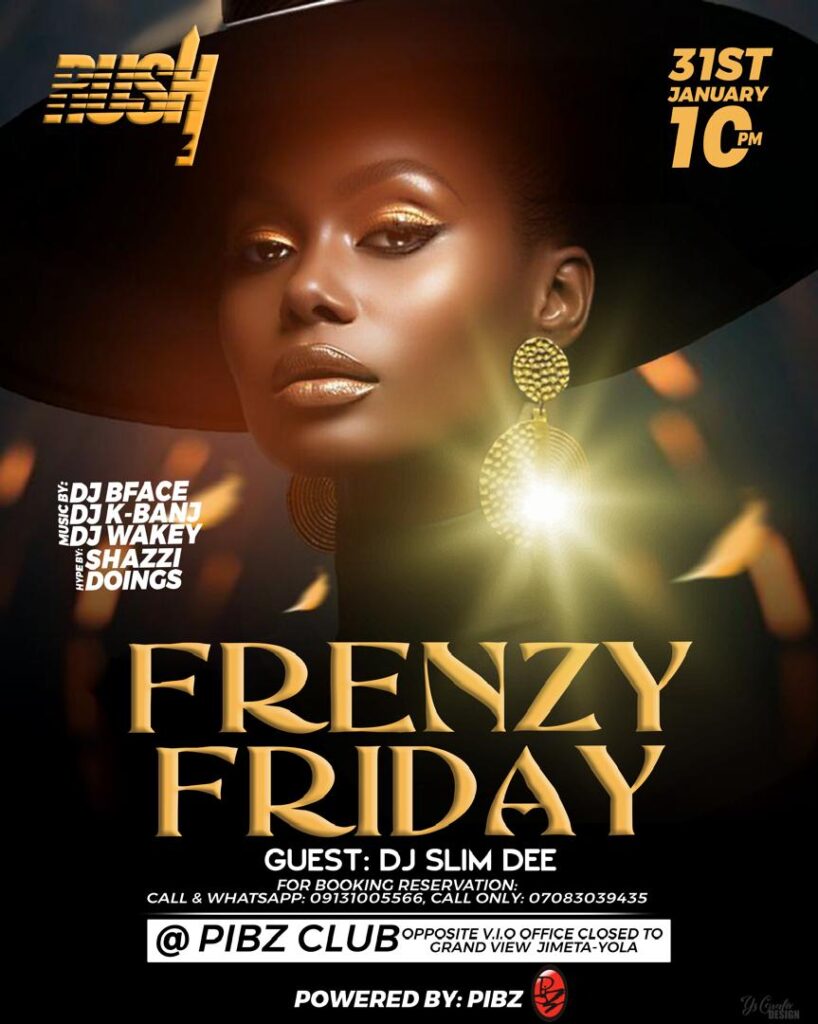 🔥 RUSH presents FRENZY FRIDAY! 🔥